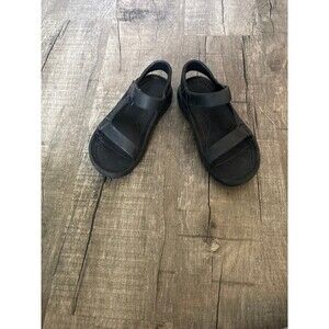 Child’s black Teva Sandles